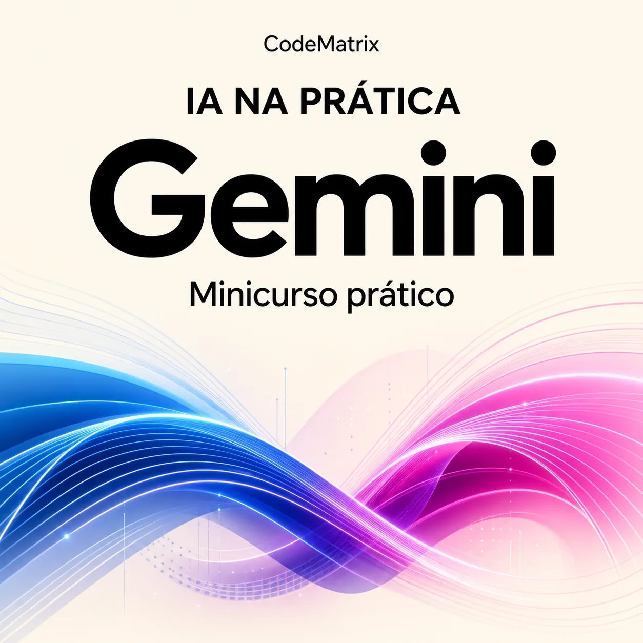 Capa do curso Gemini na prática